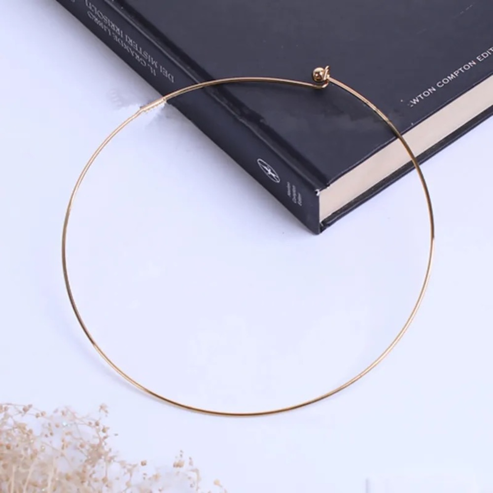 Never Worn Gold Plated Collar Choker Necklace